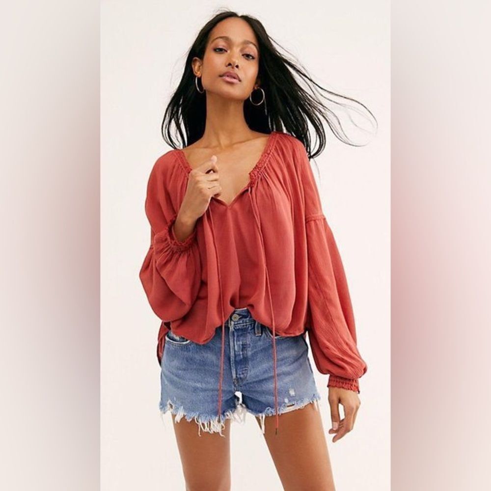 Free People Banda Blouse